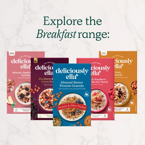 Deliciously Ella Almond Butter Protein Granola