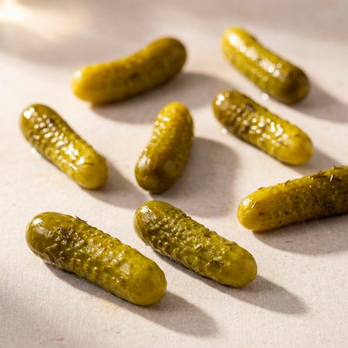 Serious Pig Snacking Pickles Crunchy Tangy Mini Gherkins
