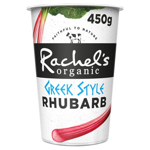 Rachel's Organic Greek Style Rhubarb