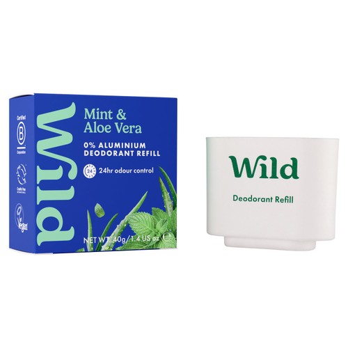 Wild Men's Mint & Aloe Vera deo refill