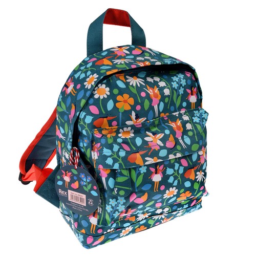 Mini children's backpack, Fairies in the Garden