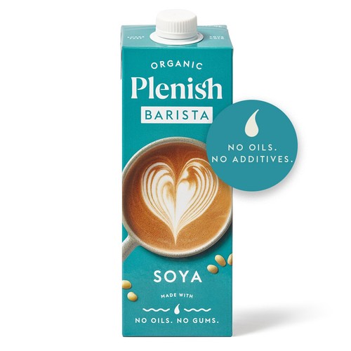 Plenish Organic Soya Barista Milk Long Life