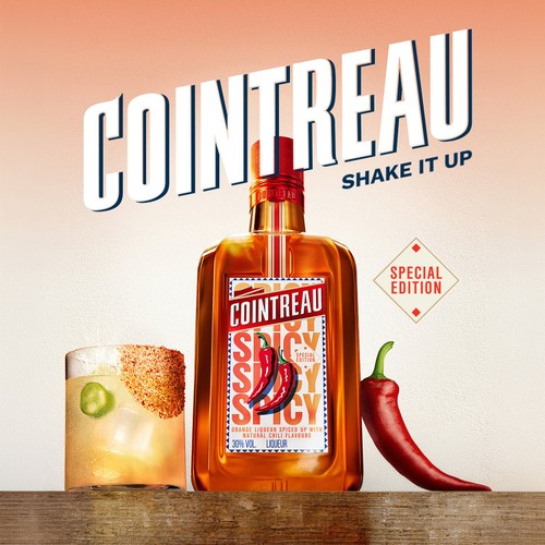 Cointreau Spicy Triple Sec Orange Liqueur 70cl