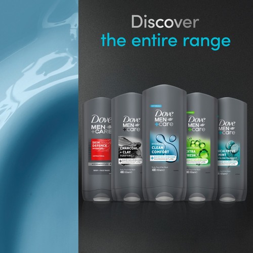 Dove Men+Care Clean Comfort Body & Face Wash