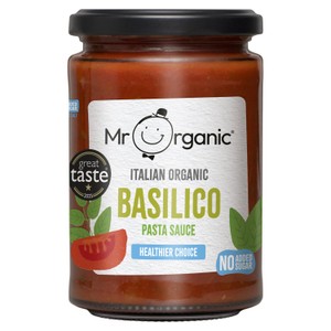 Mr Organic Smooth Basilico Pasta Sauce