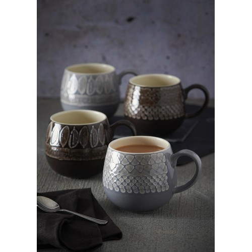 Mason Cash Grey Impressions Mug