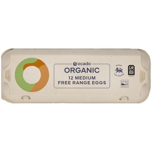 Organic 12 Medium Eggs