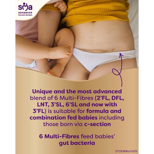 SMA Advanced Follow-on Baby Milk Powder Formula 6-12 months 800g