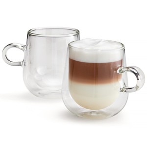 Judge Duo Double Wall Flare Latte Mug Set 325ml