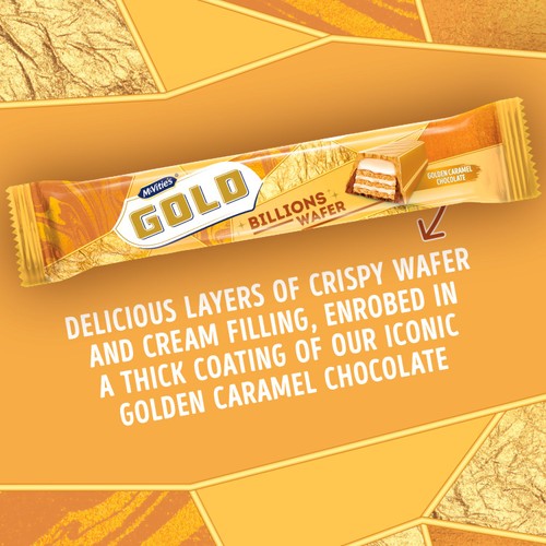 McVitie's Gold Billion Chocolate Wafer Bar