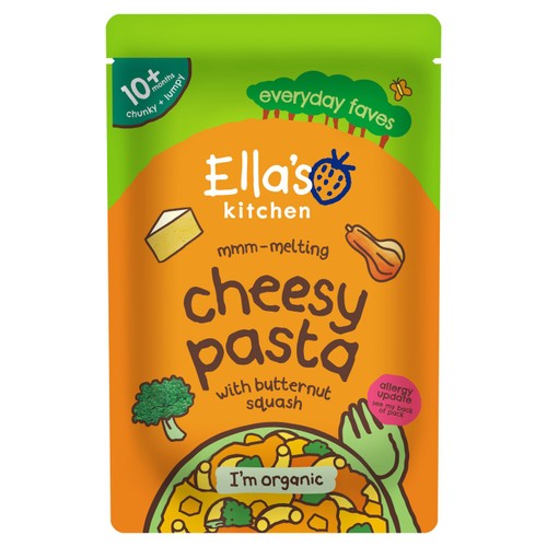 Ella's Kitchen Cheesy Pasta Baby Food Pouch 10+ Months
