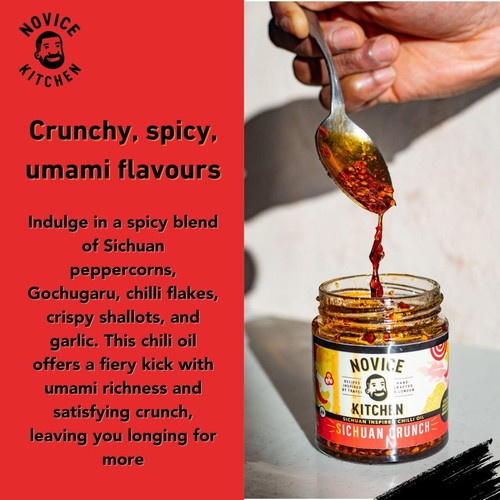 Novice Kitchen Sichuan Crunch Chilli Oil