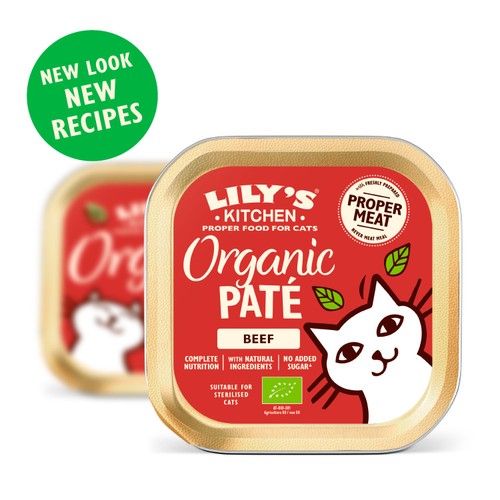 Lily's Kitchen Organic Beef Dinner for Cats