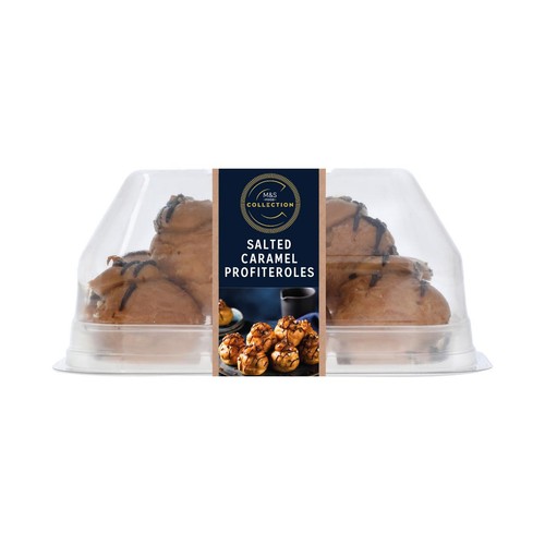 M&S Salted Caramel Profiteroles