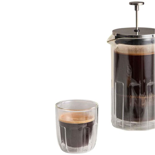 M&S X Kelly Hoppen Handleless Small Glass Mug, No Colour