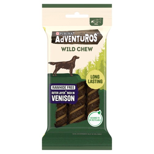 Adventuros Wild Chew Venison Small Dog Treats