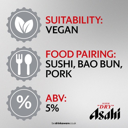 Asahi Super Dry Beer Lager Bottles