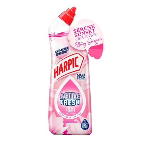 Harpic Active Fresh Pink Blossom Toilet Cleaner Gel