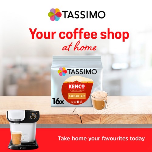 Tassimo Kenco Cafe au Lait Pods