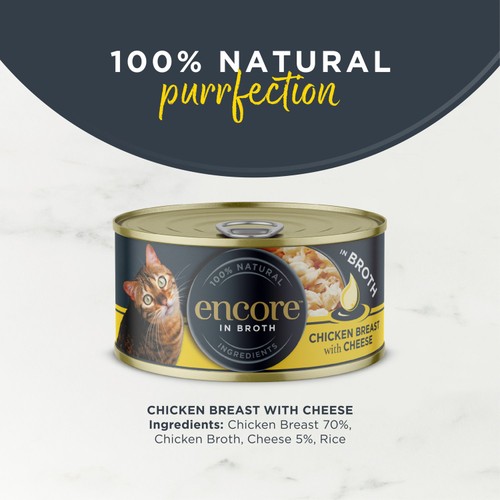 Encore Cat Tin Chicken & Cheese