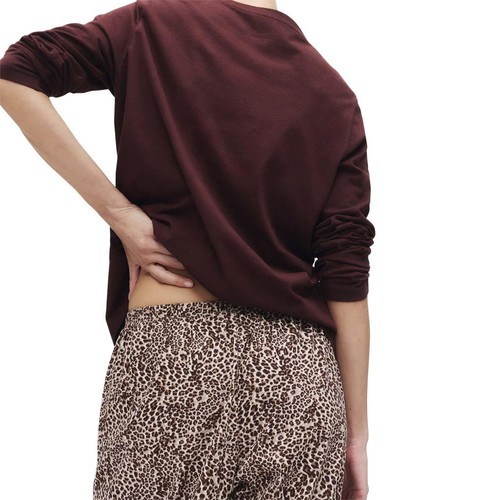 M&S Carbon Flatpack Pyjama, M, Brown Mix