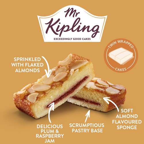 Mr Kipling Almond Slices