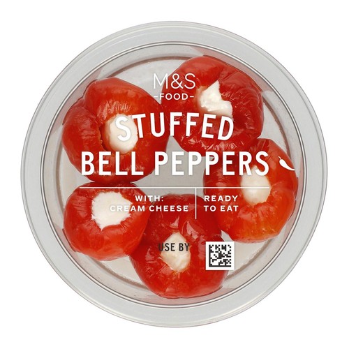 M&S Bell Peppers with Cream Cheese