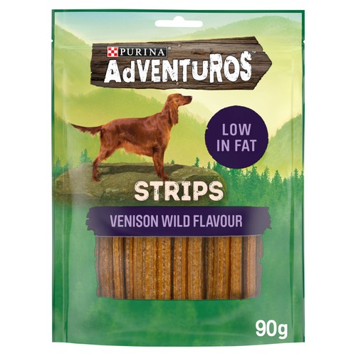 Adventuros Strips Venison Dog Treats