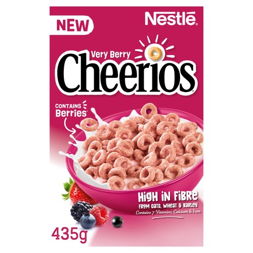 Cheerios Very Berry Multigrain Breakfast Cerea
