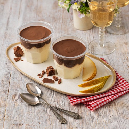 Bonne Maman Pear and Choc Mousse Dessert