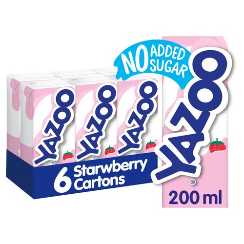 Yazoo Strawberry Milk Drink No Added Sugar