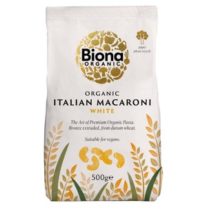  Biona Organic Whole Macaroni Pasta 