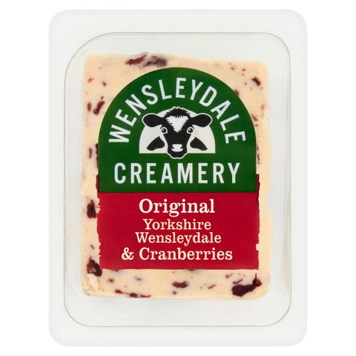 Wensleydale Creamery Original Yorkshire Wensleydale & Cranberries