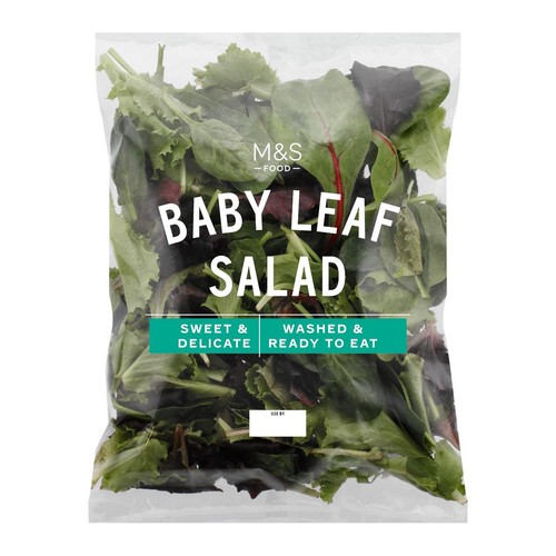 M&S Baby Leaf Salad Washed & Ready to Eat
