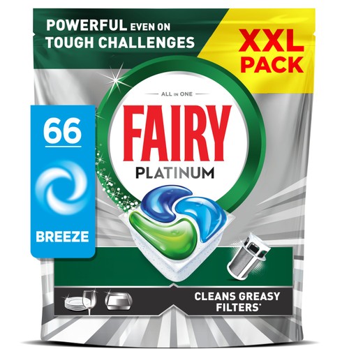 Fairy Platinum Dishwasher Tablets Breeze