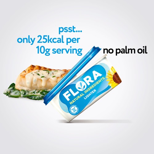 Flora Lighter Spread With Natural Ingredients