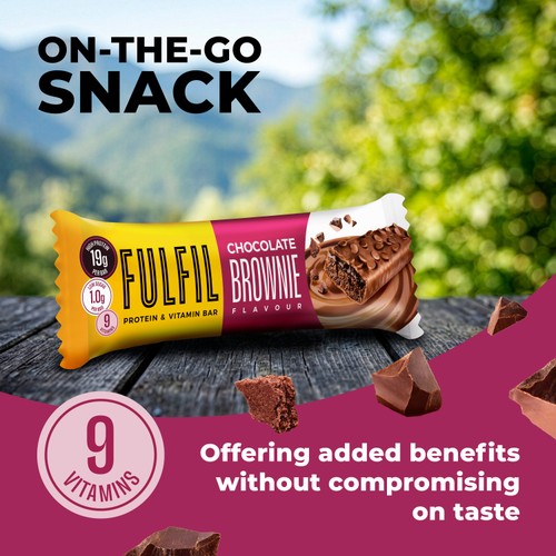 FULFIL Chocolate Brownie Vitamin & Protein Bar
