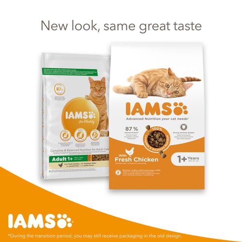IAMS Adult Dry Cat Food Chicken