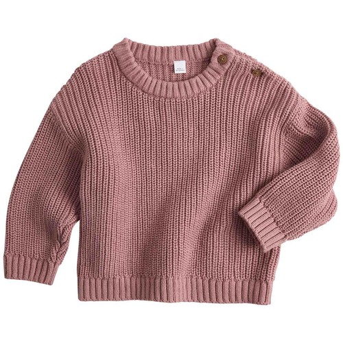 M&S Knitted Jumper, 9-12 Months, Pink