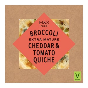 Smoked Bacon & Extra Mature Cheddar Quiche Lorraine
