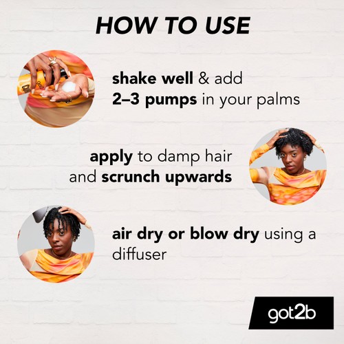 Got2b Curlz, Flexible Curl Mousse