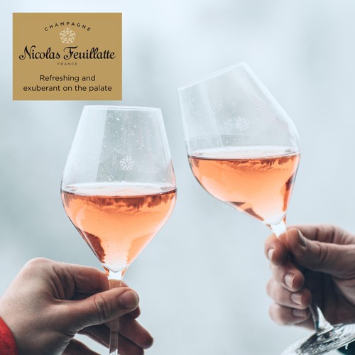 Nicolas Feuillatte Reserve Exclusive Champagne Rose NV