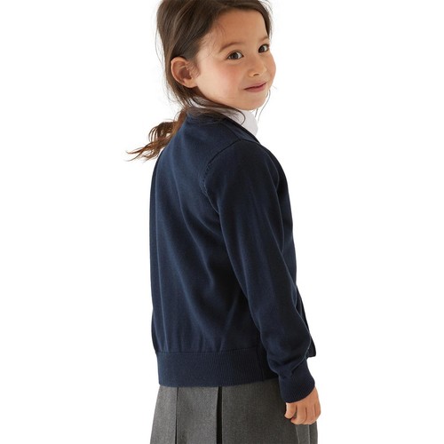 M&S 2PK COTTON CARDIGAN WITH STAYNEW 11-12Y