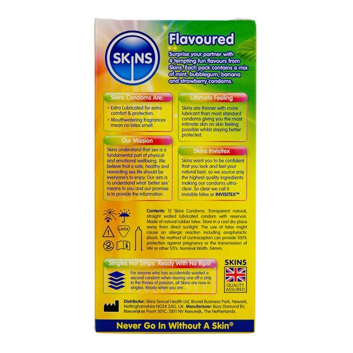 Skins Flavoured Condoms 