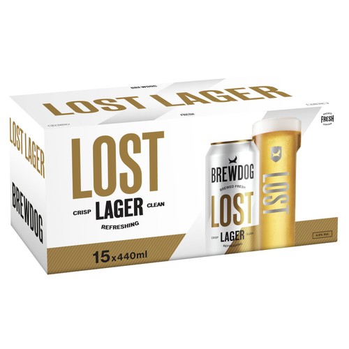 BrewDog Lost Lager 15 x 440ml