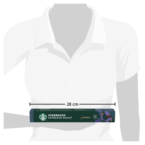 STARBUCKS by NESPRESSO Espresso Roast Coffee Pods