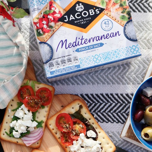 Jacob's Mediterranean Pinch of Salt Crackers Multipack