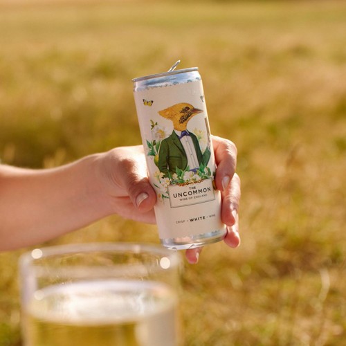 The Uncommon English White Wine Can