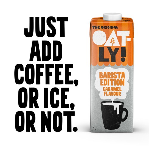 Oatly Barista Caramel
