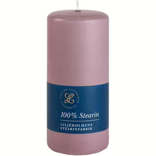 Liljeholmens Pressed Pillar Stearin Candle Mallow 68x150mm
